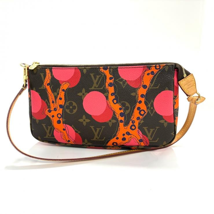 ルイ・ヴィトン モノグラム・ラマージュ ポシェット・アクセソワール M41604 ハンドバッグ LOUIS VUITTON 正規品【鑑定済み】