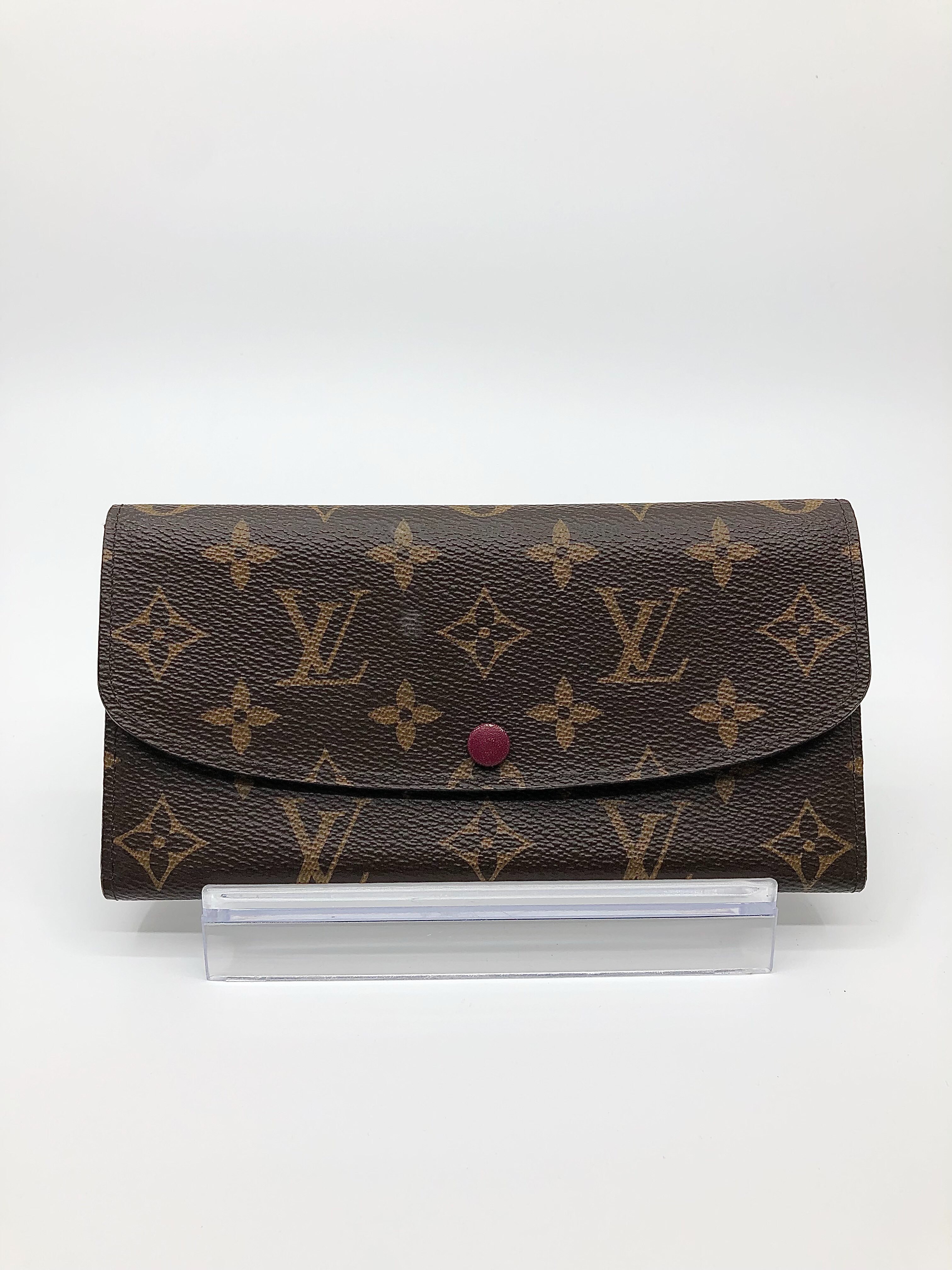 Louis Vuitton Emilie Wallet "Fuchsia"