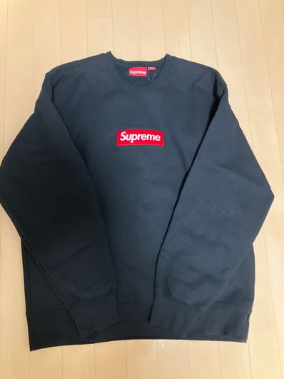 Supreme Box Logo Crewneck "Black" (22FW)