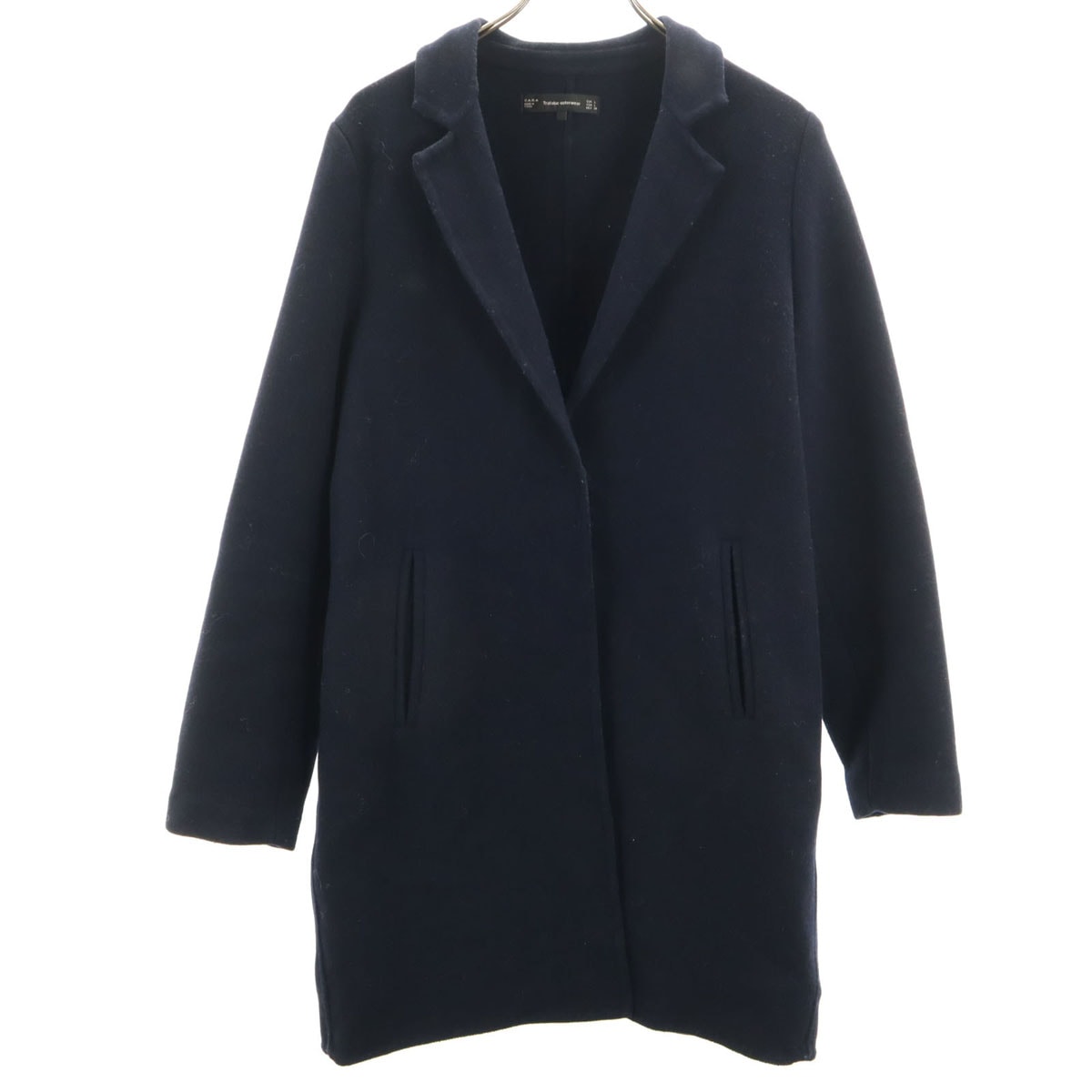 ZARA ザラ コート L ネイビー