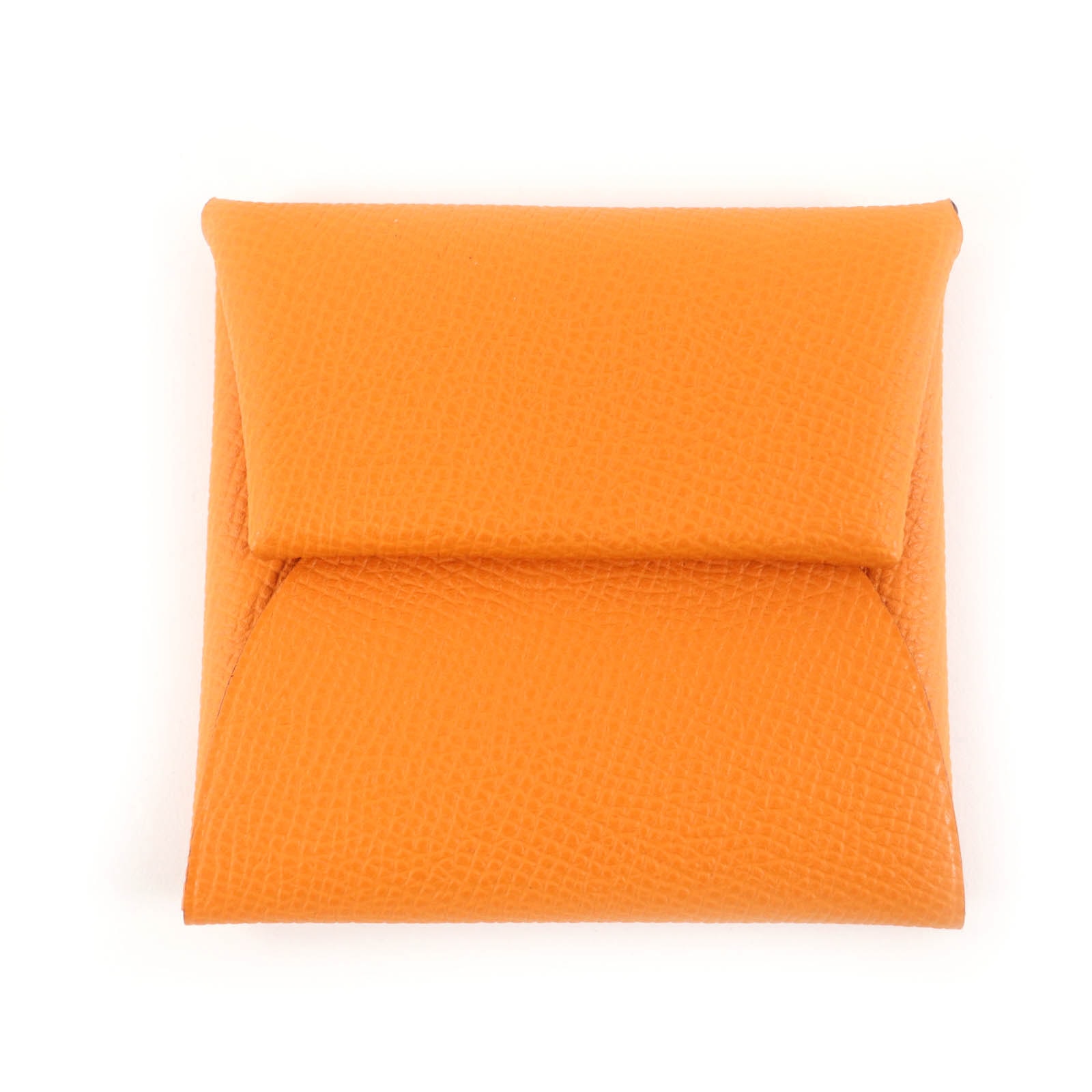 未使用品 エルメス コインケース バスティア オレンジ レディース