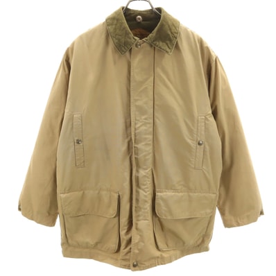 WOOLRICH ウールリッチ 90s USA製 オールド 襟コーデュロイ コート M ベージュ