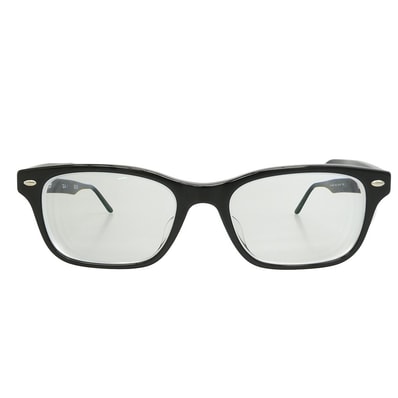 Ray-Ban レイバン RB5345D-2000 OPTICS スクエアデザイン アジアンフィット 眼鏡 メガネ アイウェア 度入り フレーム:ブラック系 レンズ:クリア 53□18 145【中古】
