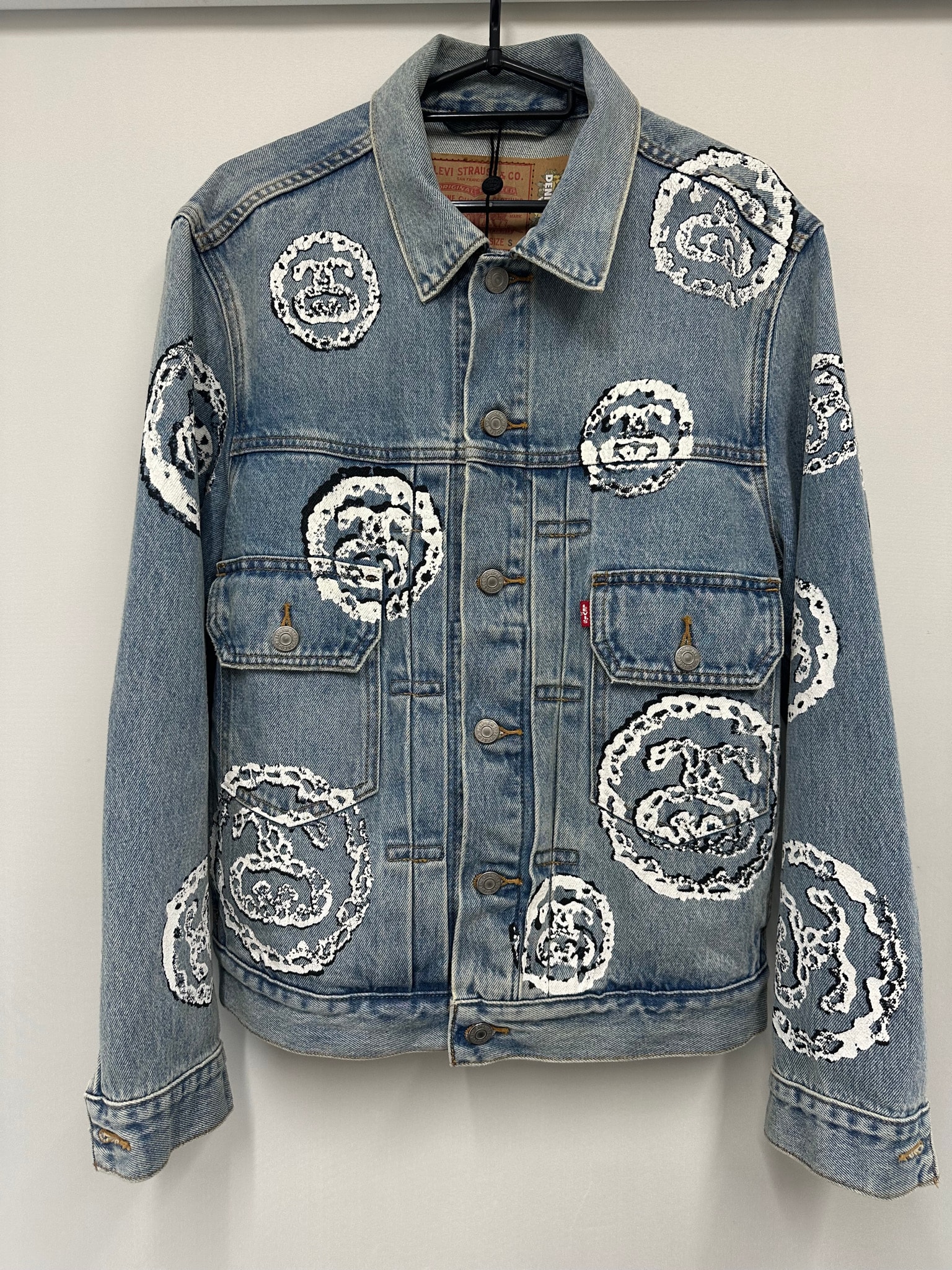 Stussy & Denim Tears Type 2 Jacket "Light Indigo" 8029026