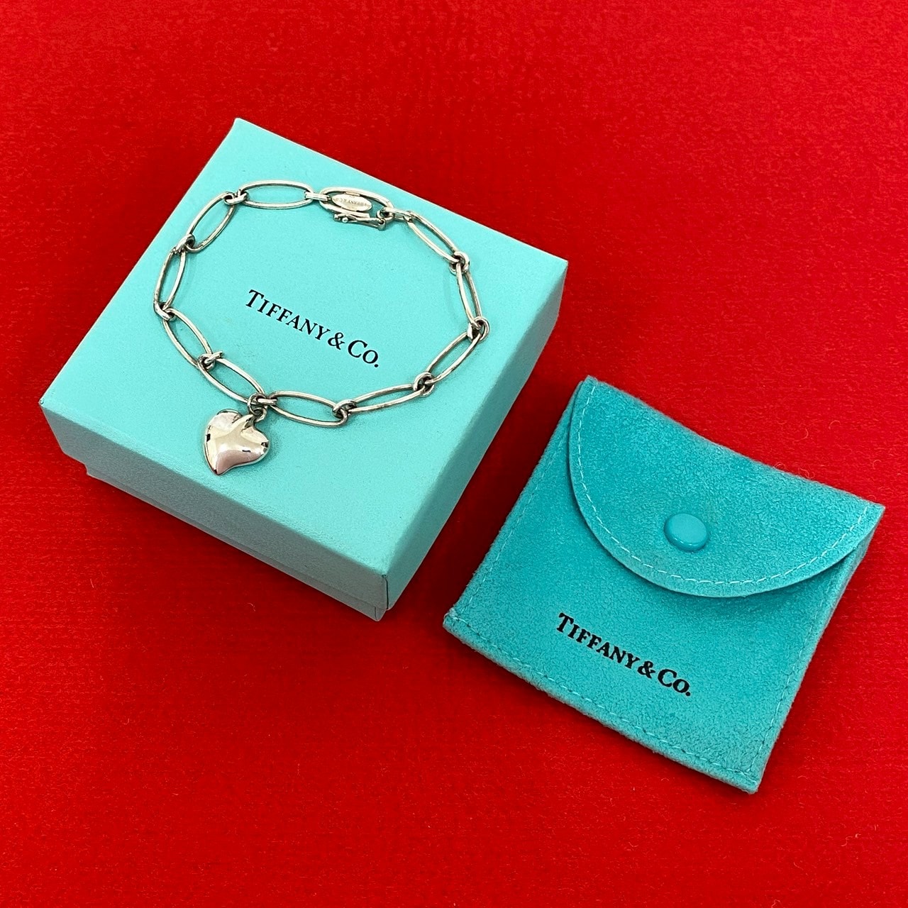 TIFFANY&Co. ティファニー カーブド ハート ブレスレット シルバー925 ブレスレット シルバー
 29040