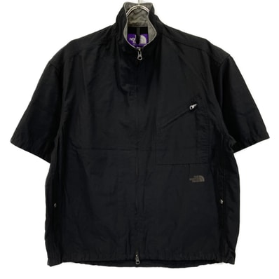 ザ ノースフェイス パープルレーベル ブラック NP2409N Field Short Sleeve Jacket S