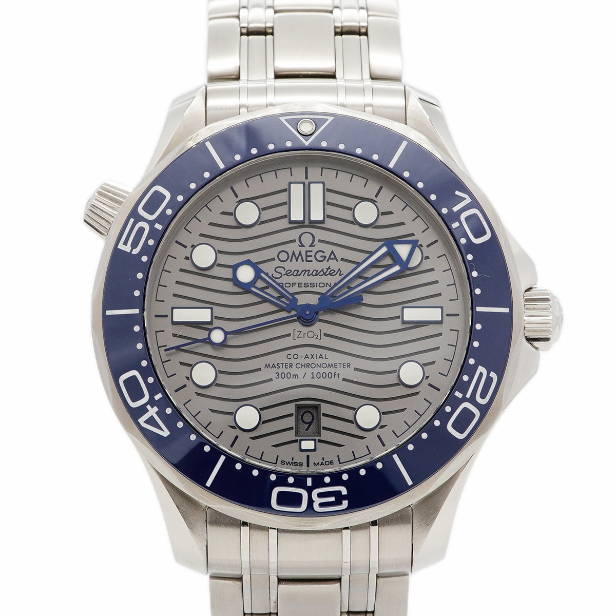 ★SALE【6wec0264】オメガ シーマスター 210.30.42.20.06.001 グレー文字盤【中古】腕時計 メンズ