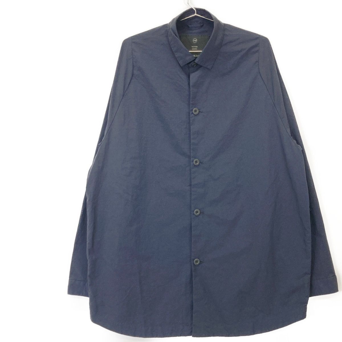 テアトラ TT-SHT-P ﾈｲﾋﾞｰ CAPSULESNAP SHIRT P 表記無し