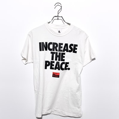 Nike x Stussy Increase The Peace Tee "White"