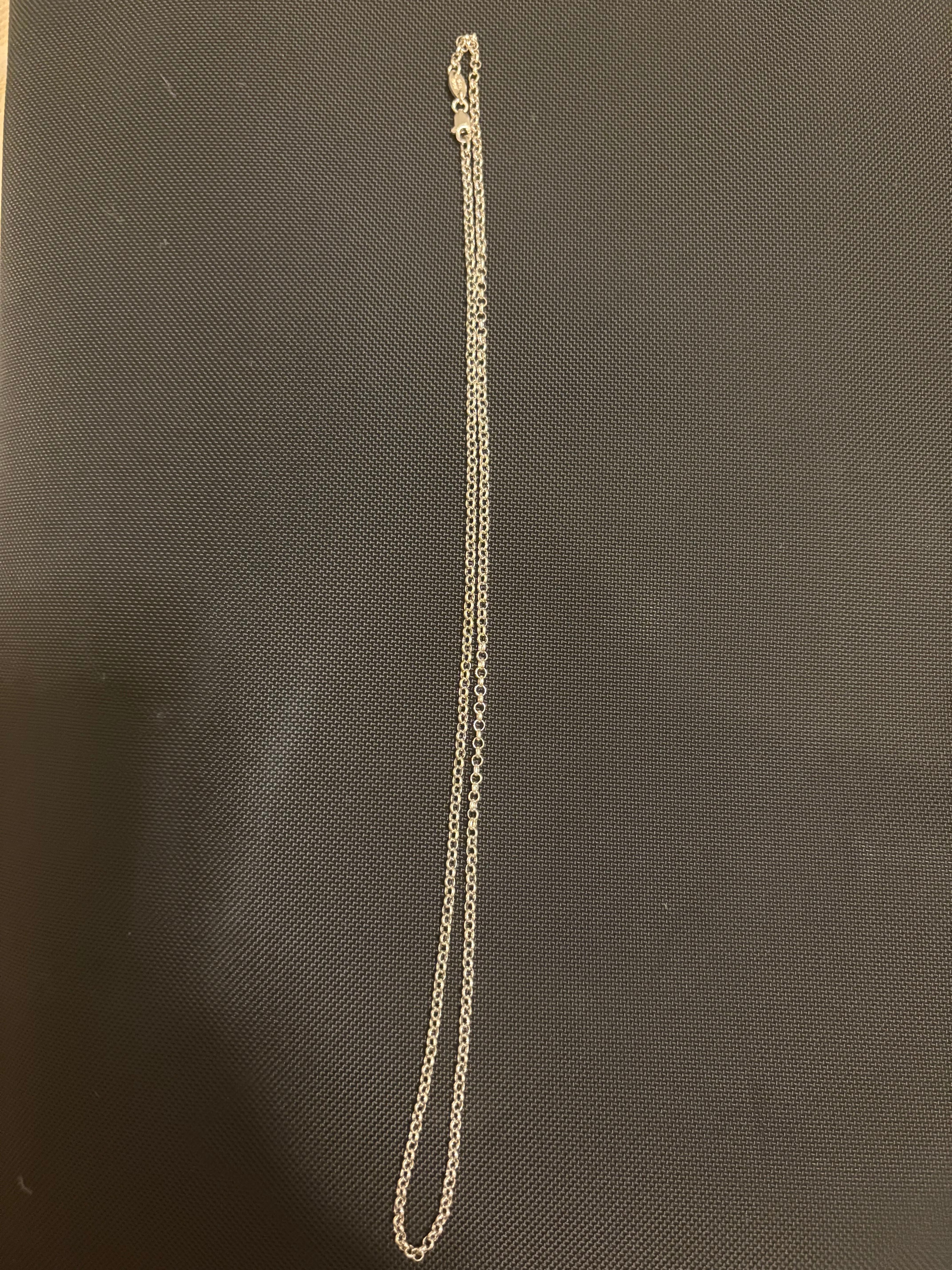 Chrome Hearts Roll Chain Necklace "Silver"