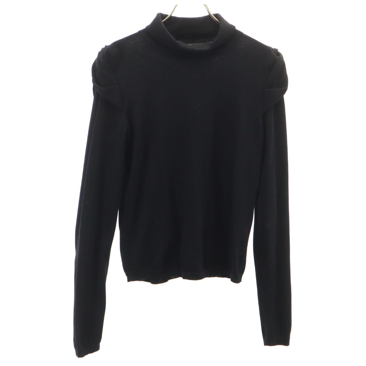 FOXEY フォクシー 長袖 タートルネック セーター 42 ブラック ニット