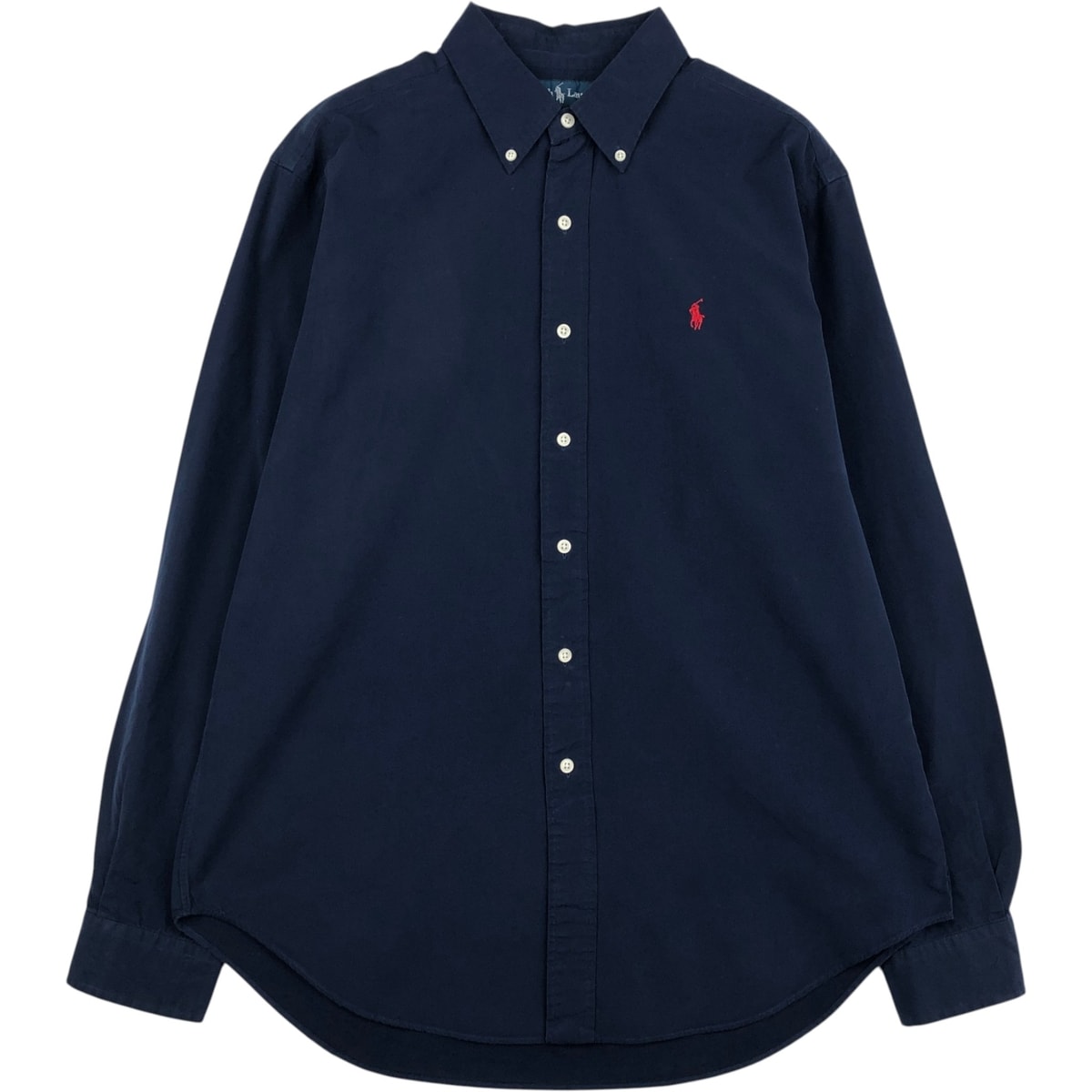 古着 ラルフローレン Ralph Lauren CLASSIC FIT クラシックフィット 長袖 ボタンダウンシャツ メンズL相当/eaa643438
