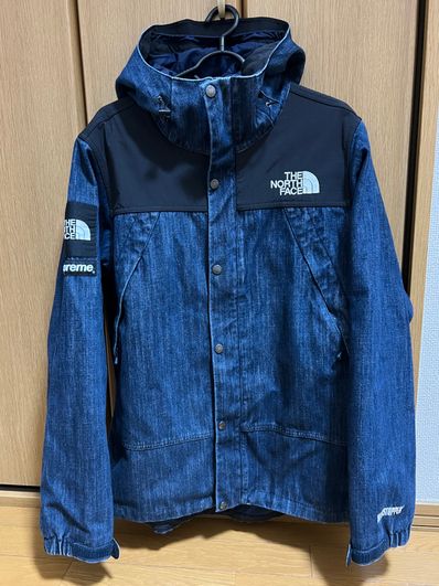Supreme The North Face Denim Dot Shot Jacket "Denim"