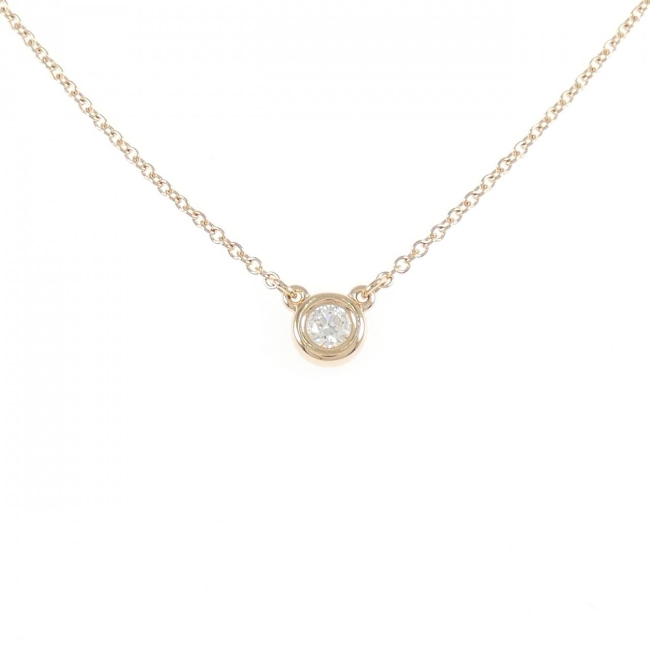ティファニー バイザヤード ネックレス 0.10CT