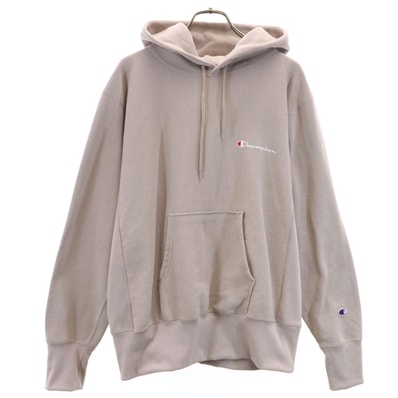 Champion チャンピオン 長袖 リバースウィーブ スウェットパーカー L グレー系 裏起毛