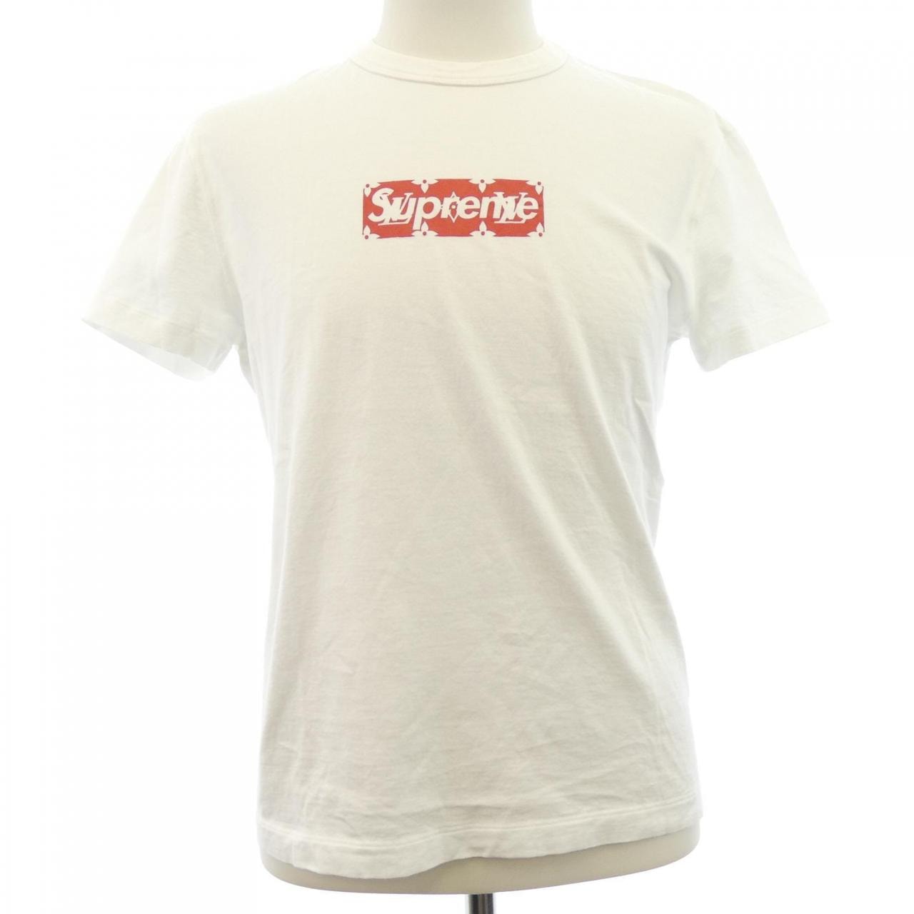 Supreme x Louis Vuitton Box Logo Tee "Red"