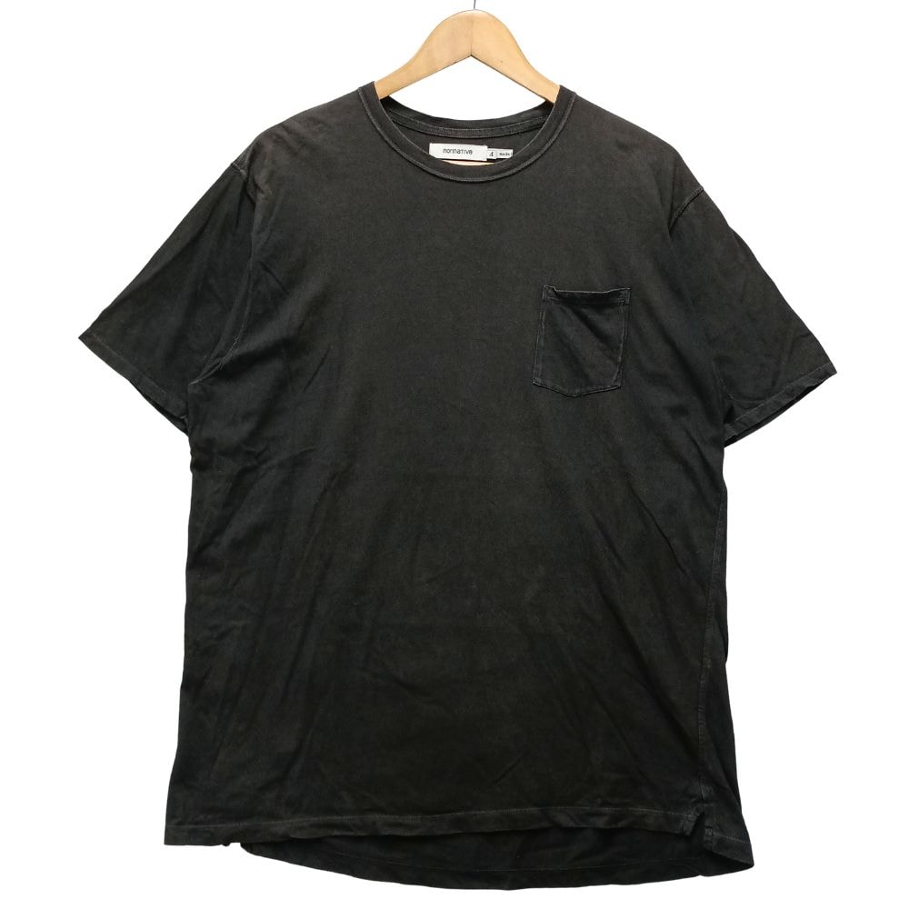 NONNATIVE ノンネイティブ NN-C4117 DWELLER S/S TEE COTTON JERSEY OVERDYED VW 加工 Tシャツ 55375