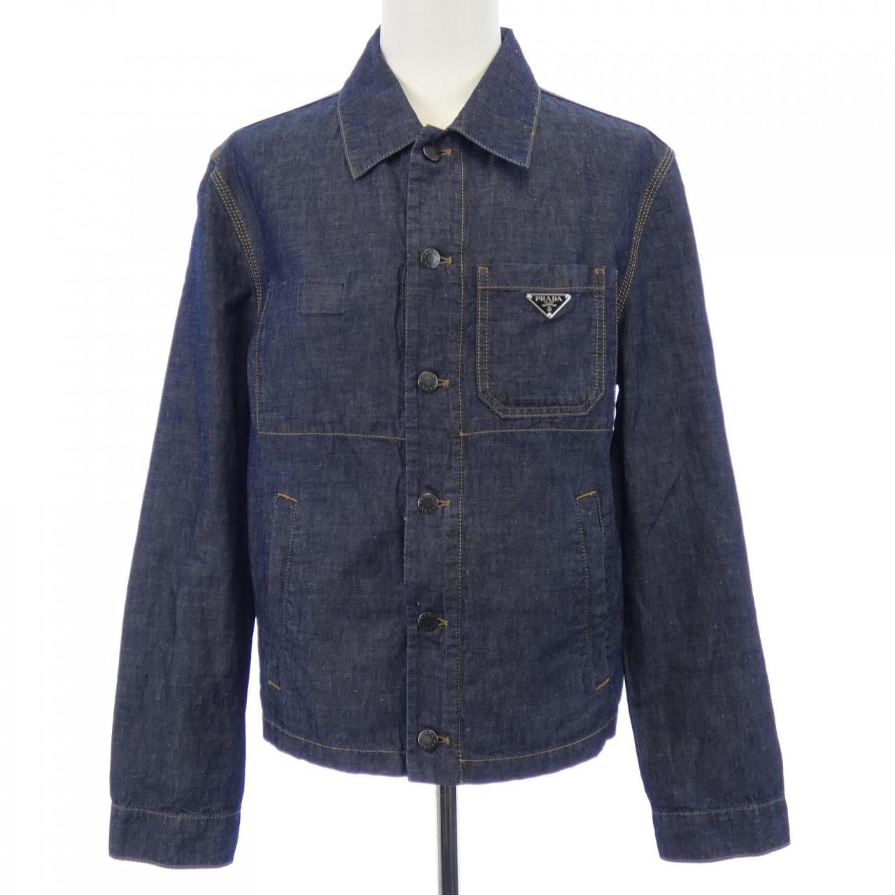 プラダ PRADA トライアングルロゴ GEB254 SOOO 14J2 ジャケット