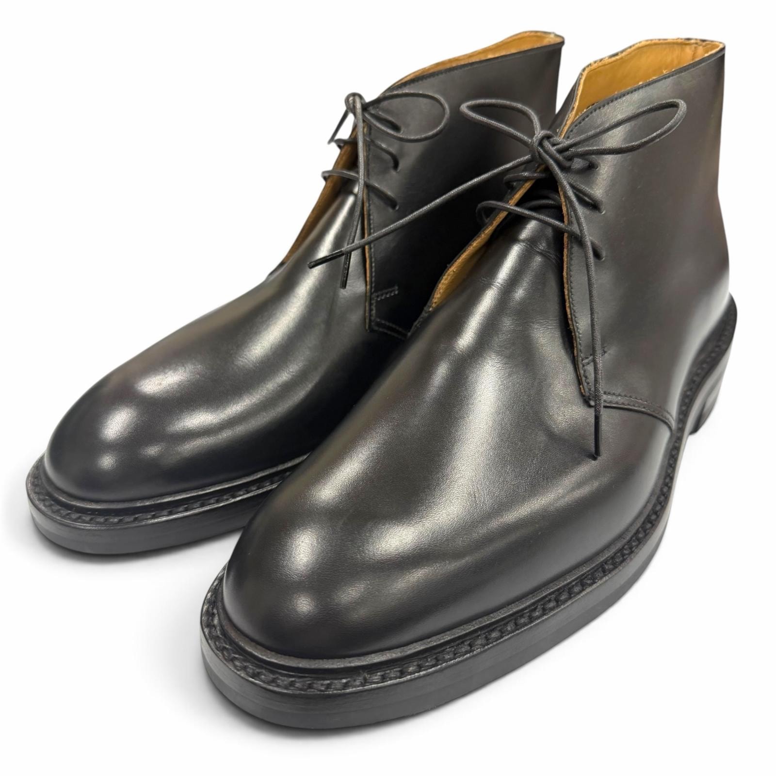 未使用品 クロケットアンドジョーンズ ブーツ CHEPSTOW ブラック メンズ 6.5