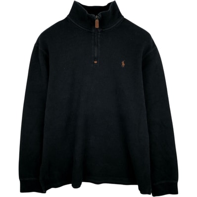 古着 ラルフローレン Ralph Lauren POLO RALPH LAUREN ハーフジップスウェットシャツ トレーナー メンズL相当/eaa647551