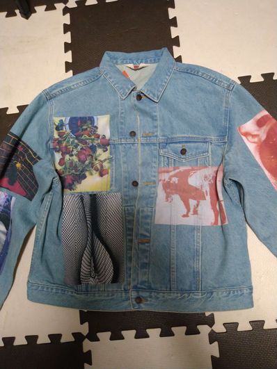 Supreme Daido Moriyama Denim Trucker Jacket "Blue"