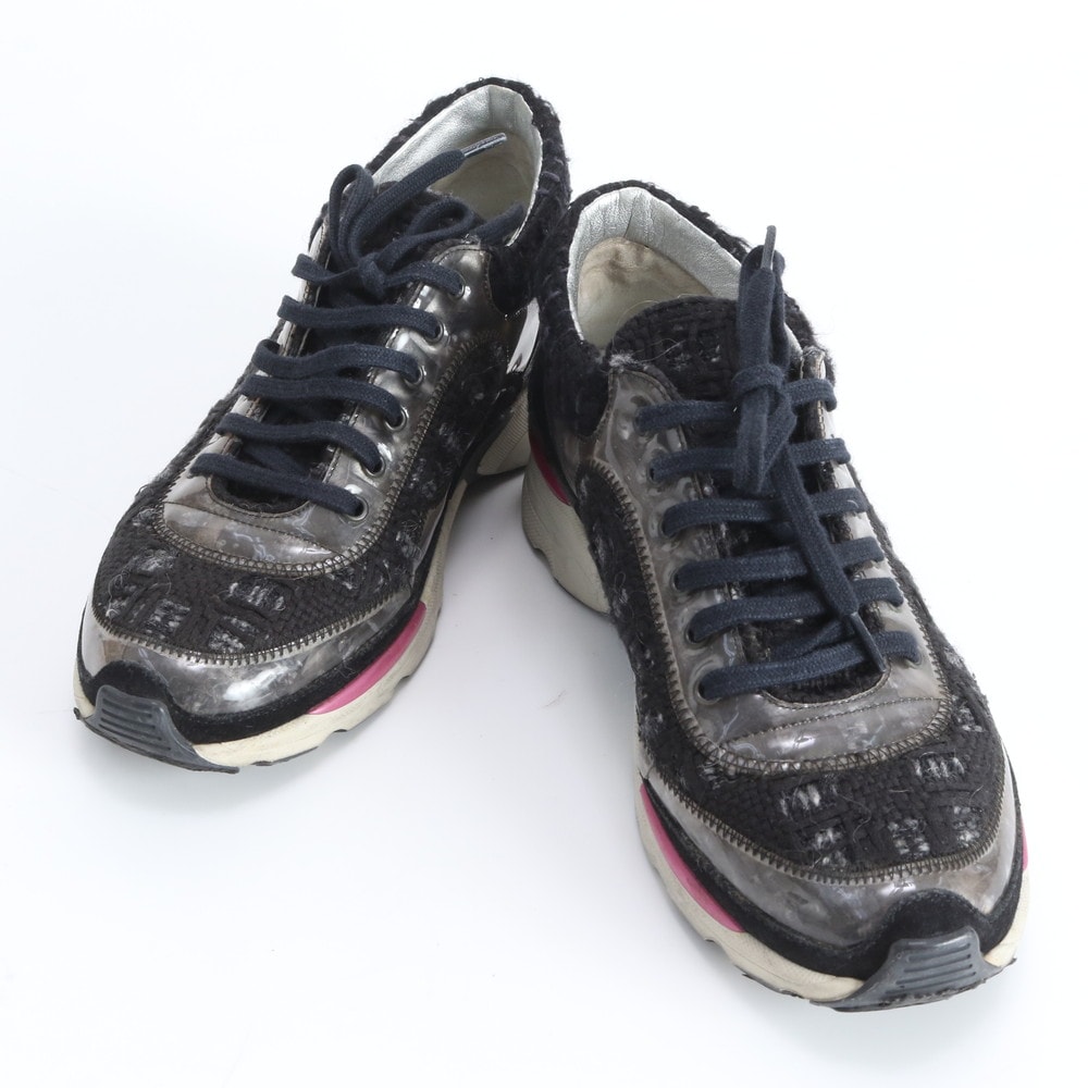 ■美品 シャネル 36 1/2 23.5cm 相当スニーカー