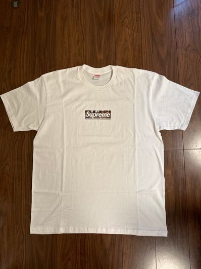 Supreme Milan Box Logo Tee Milan Only "White"