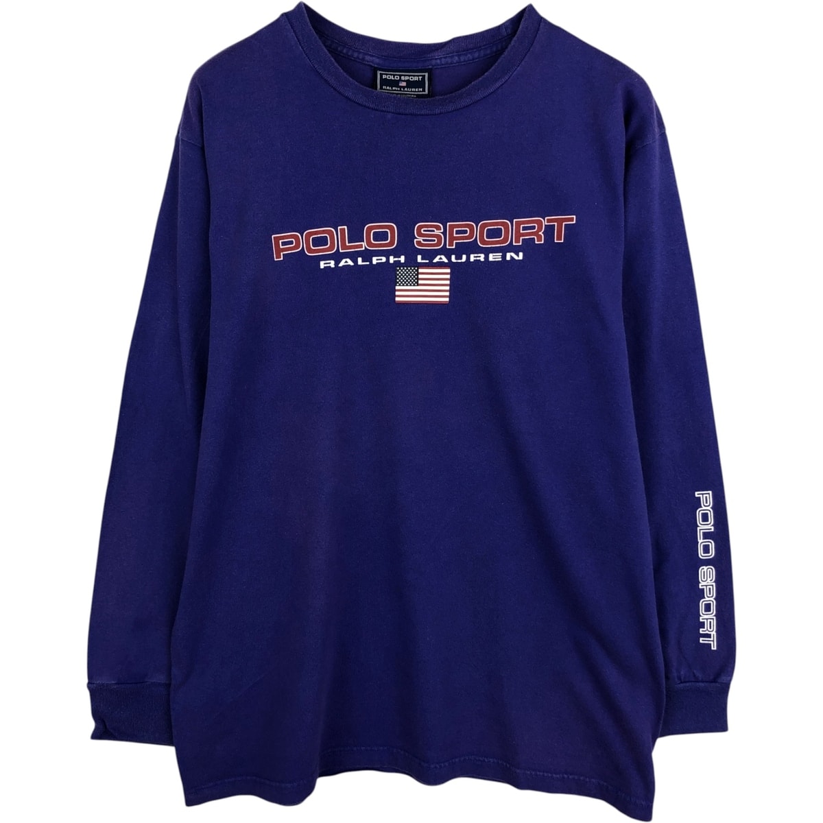 古着 ラルフローレン Ralph Lauren POLO SPORT ポロスポーツ ロングTシャツ ロンT メンズL相当/eaa631366