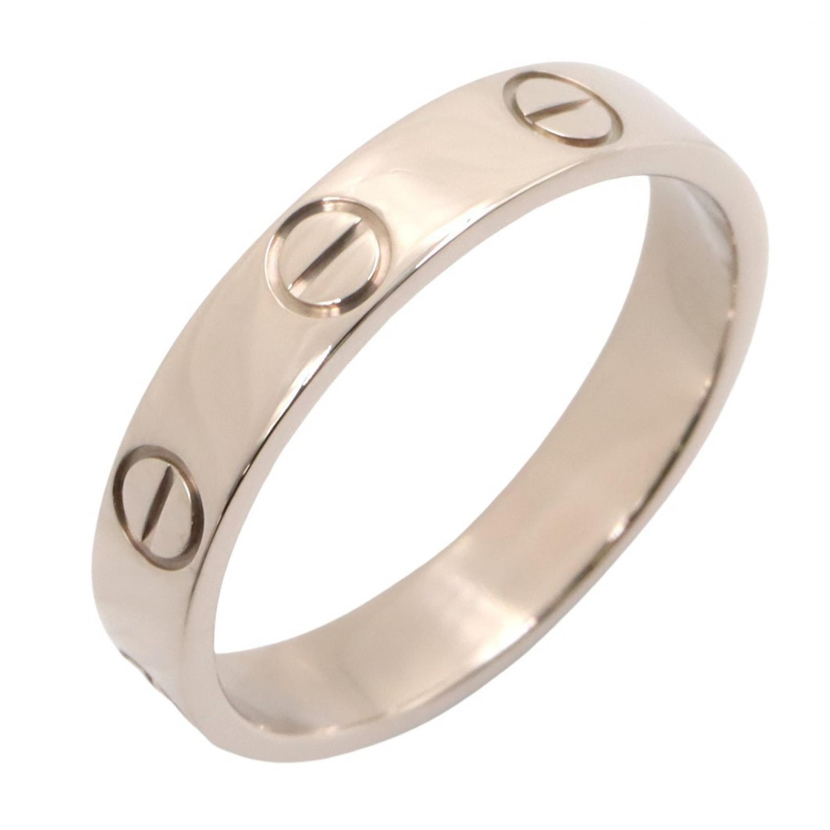 カルティエ CARTIER ミニラブリング リング・指輪 ジュエリー K18WG(ホワイトゴールド) レディース シルバー系 B4085100 【中古】