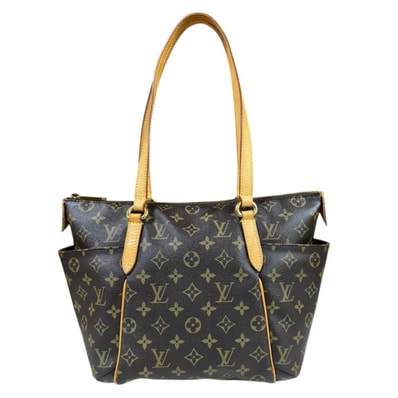 ルイヴィトン トータリーPM モノグラム トートバッグ モノグラムキャンバス M56688 ブラウン レディース LOUIS VUITTON 中古