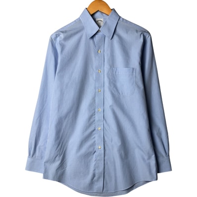 古着 ブルックスブラザーズ Brooks Brothers 1818 長袖 コットンチェックシャツ メンズM相当/eaa574214