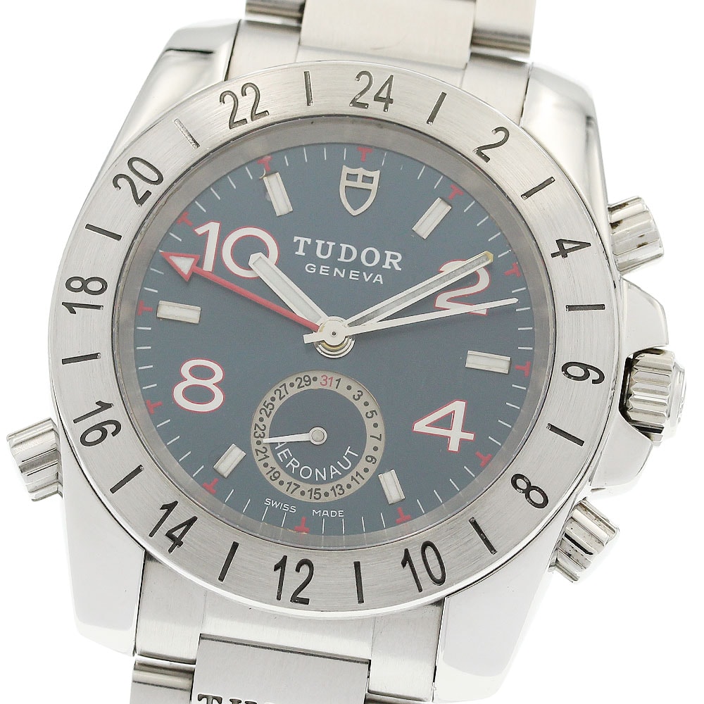 チュードル アエロノート デイト GMT 20200 メンズ 【中古】