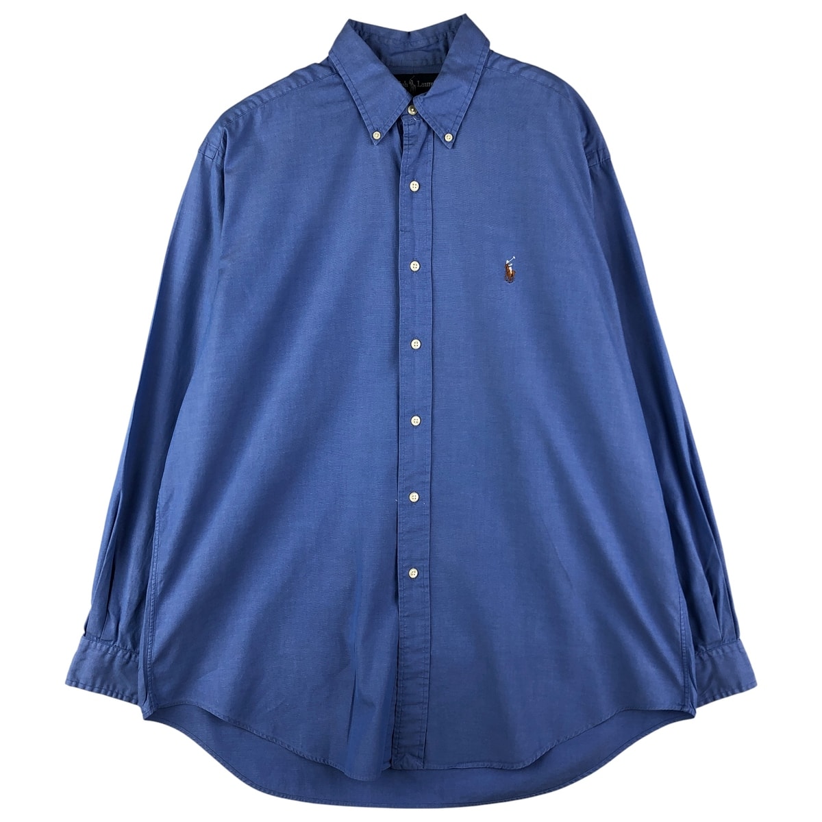 古着 ラルフローレン Ralph Lauren YARMOUTH 長袖 ボタンダウンシャツ メンズL相当/eaa602882