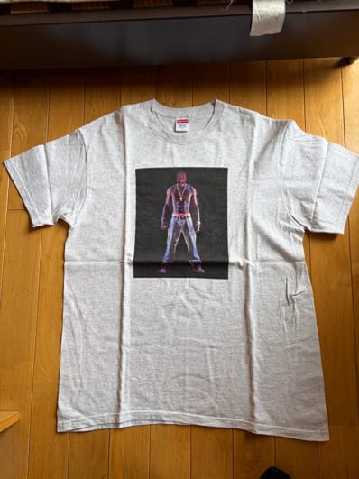 Supreme Tupac Hologram Tee "Grey"