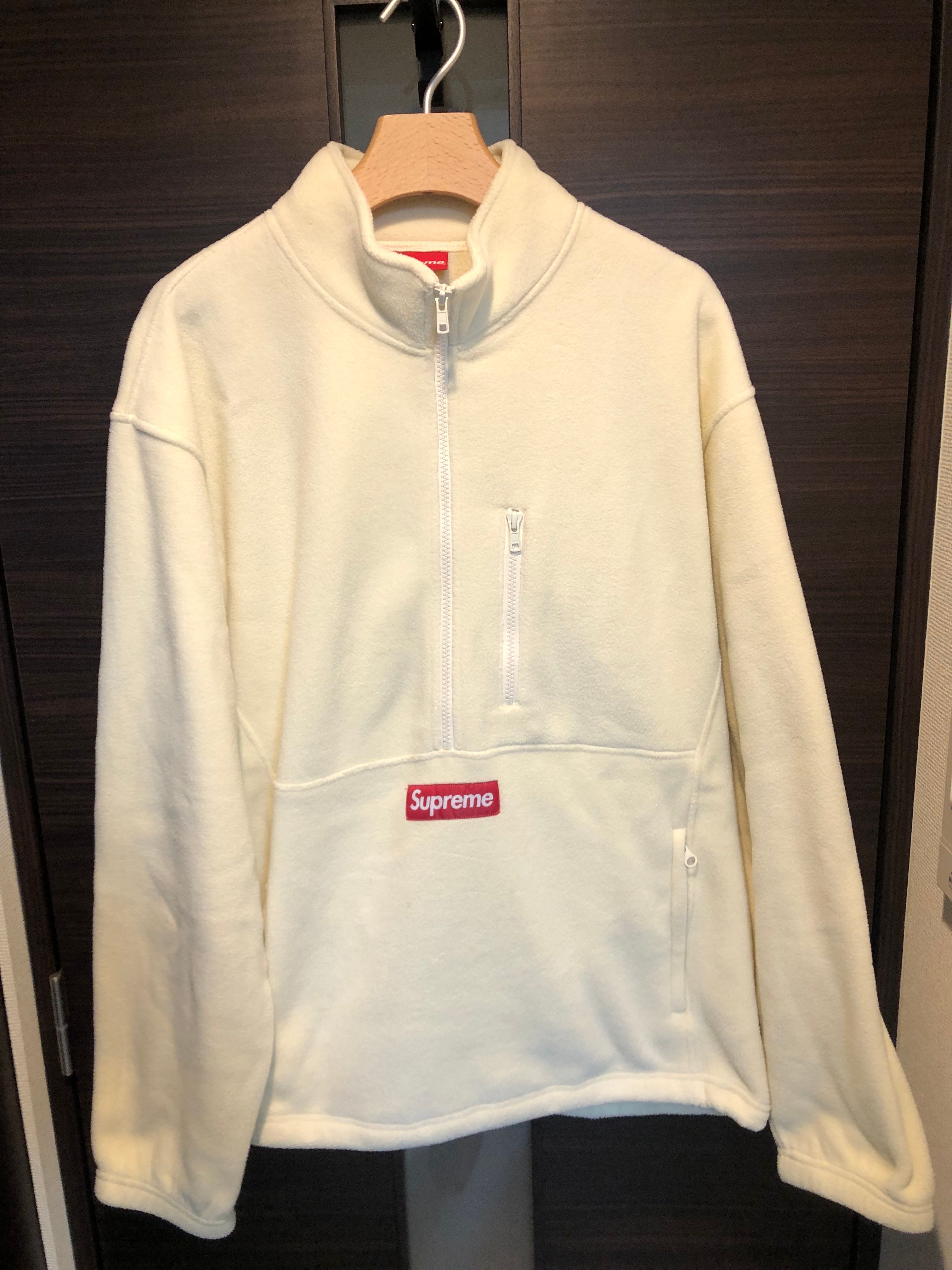 Supreme Polartec Half Zip Pullover "Natural"