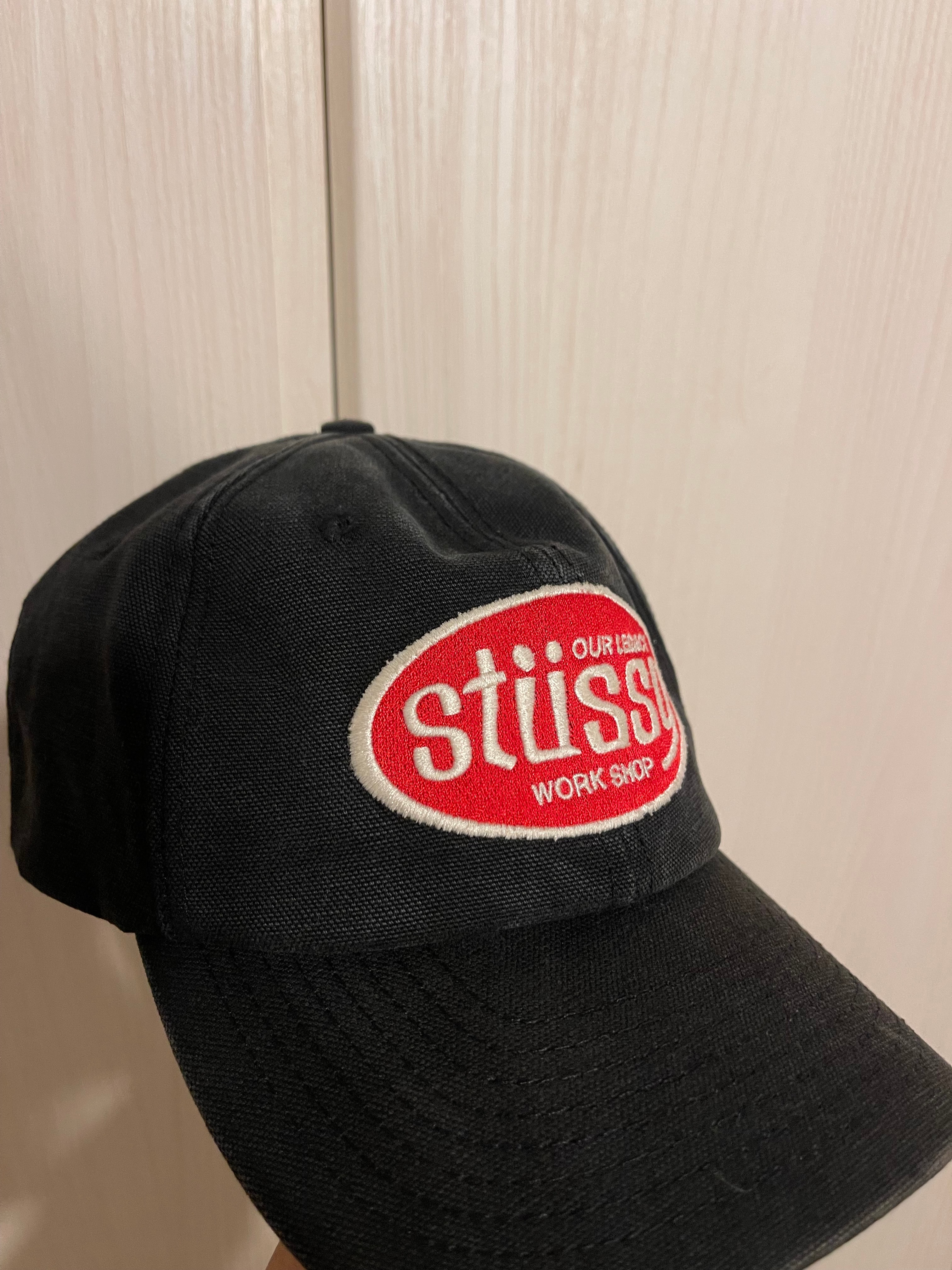 Stussy x Our Legacy Work Shop Mid-Depth Cap "Black"