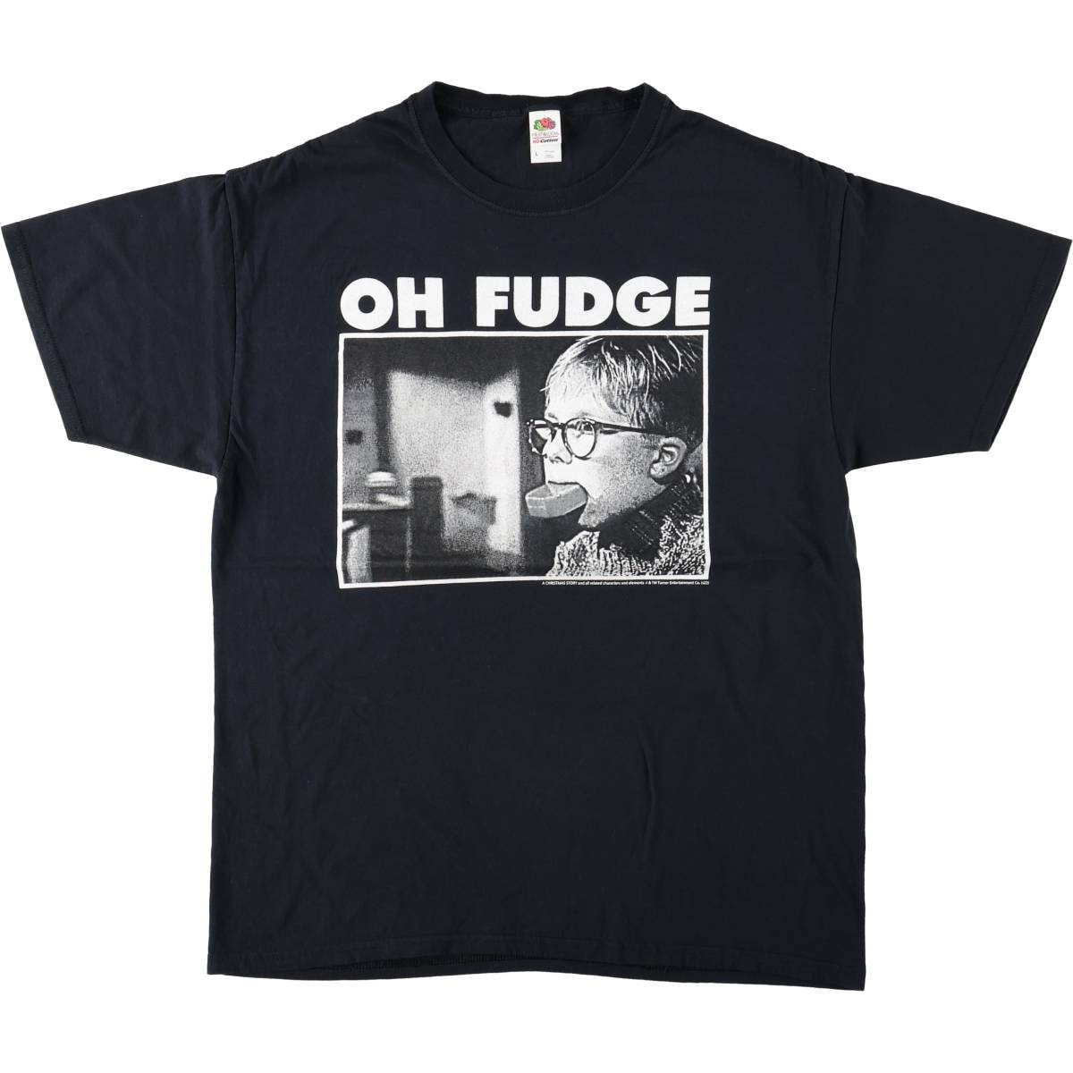 古着 フルーツオブザルーム FRUIT OF THE LOOM A Christmas Story 映画 ムービーTシャツ メンズL相当/eaa681210
