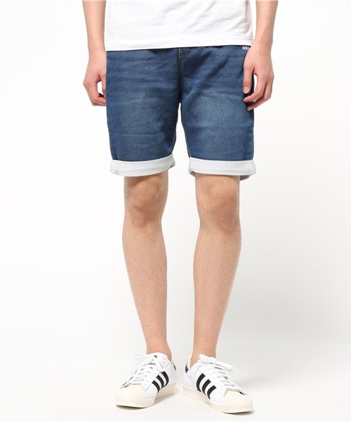 Lサイズ adida soriginalsアディダス オリジナルス スウェットハーフパンツ オリジナルス スウェットハーフパンツ [FRENCH TERRY DENIM SHORTS]AJ7744