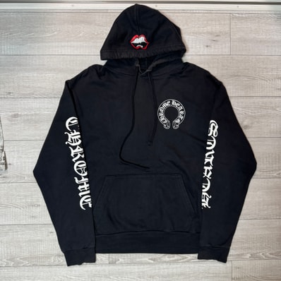 Chrome Hearts Matty Boy Chomper Horseshoe Hoodie "Black"