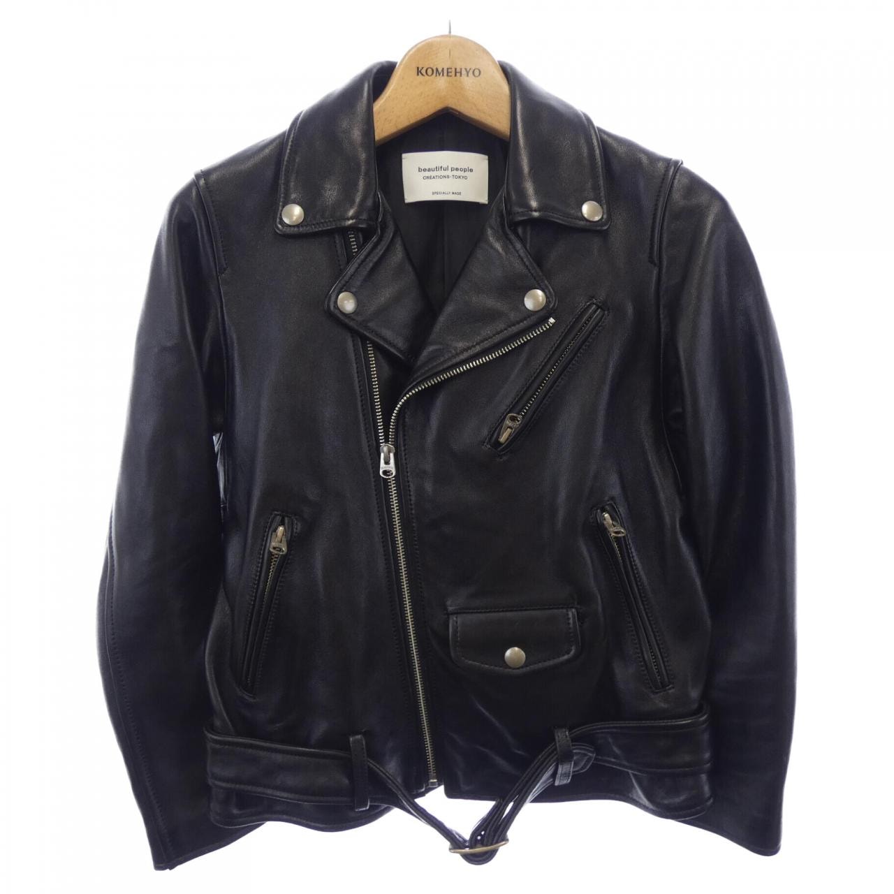 ビューティフルピープル beautiful people レザージャケット