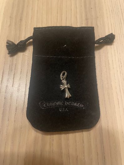 Chrome Hearts CH Cross Baby Fat Charm "Silver"