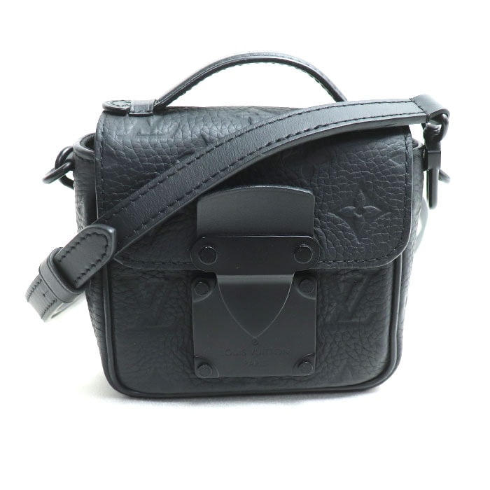 LOUIS VUITTON ルイ・ヴィトン ピコSロック 2Wayショルダーバッグ トリヨン ブラック M83148 ICチップ ユニセックス【中古】