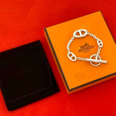 HERMES エルメス ファランドール シルバー925 ブレスレット シルバー
40149