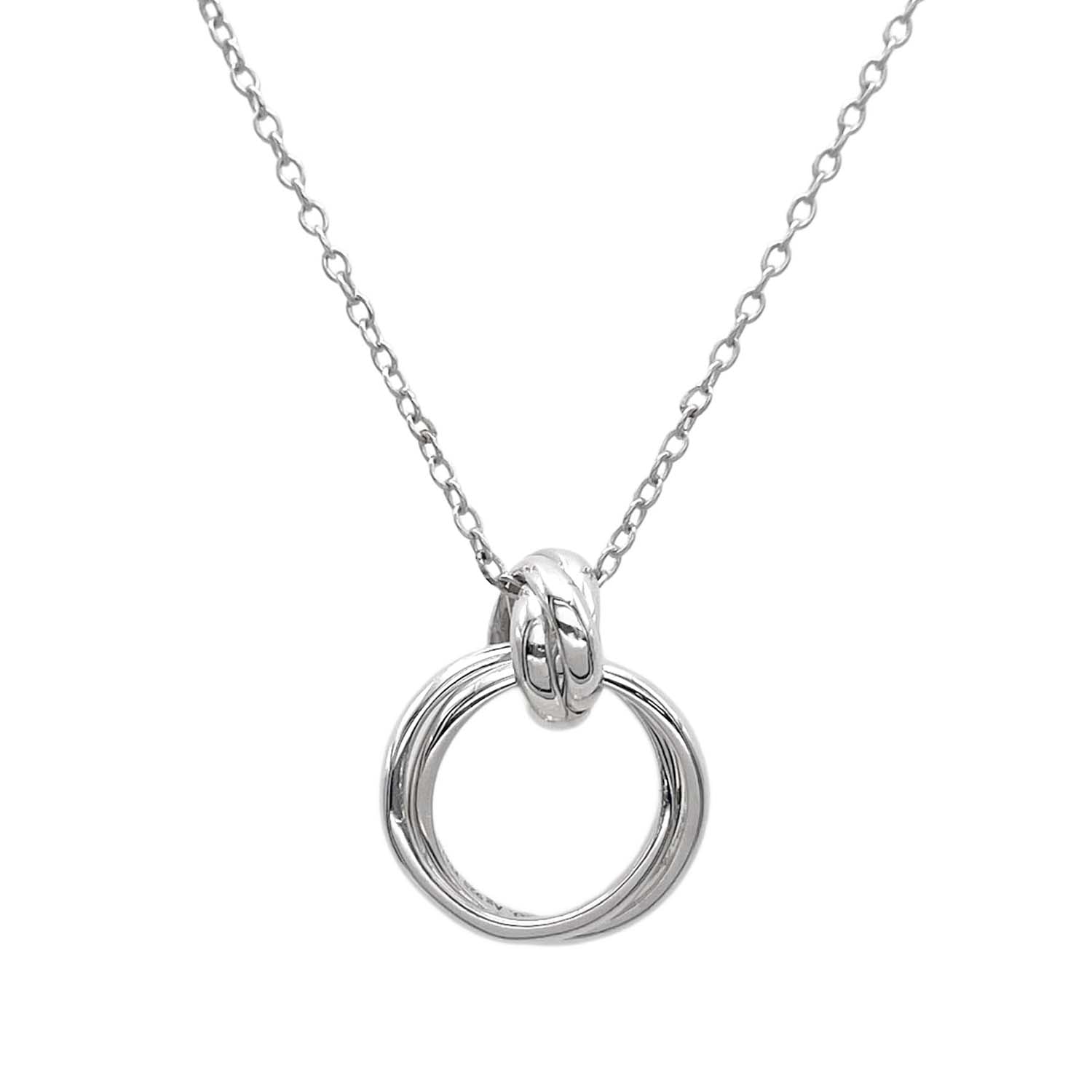 TIFFANY&Co. ティファニー パロマメロディ サークル ネックレス
 SV925 シルバー レディース
 【中古】
