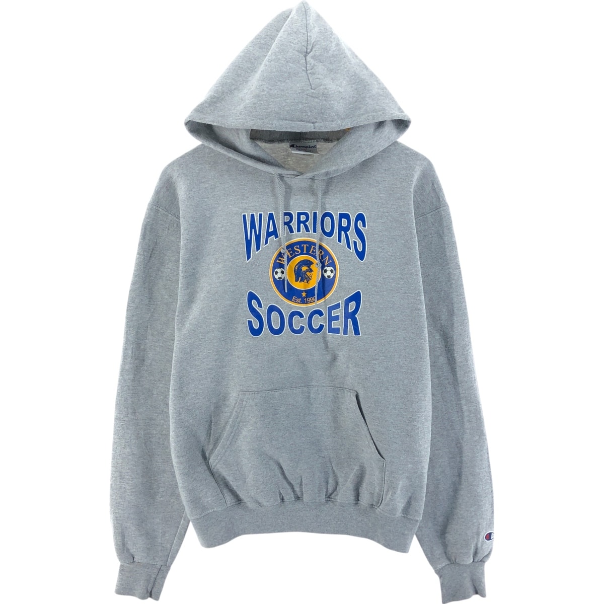 古着 チャンピオン Champion ECO AUTHENTIC カレッジ スウェットプルオーバーパーカー メンズM相当/eaa501311