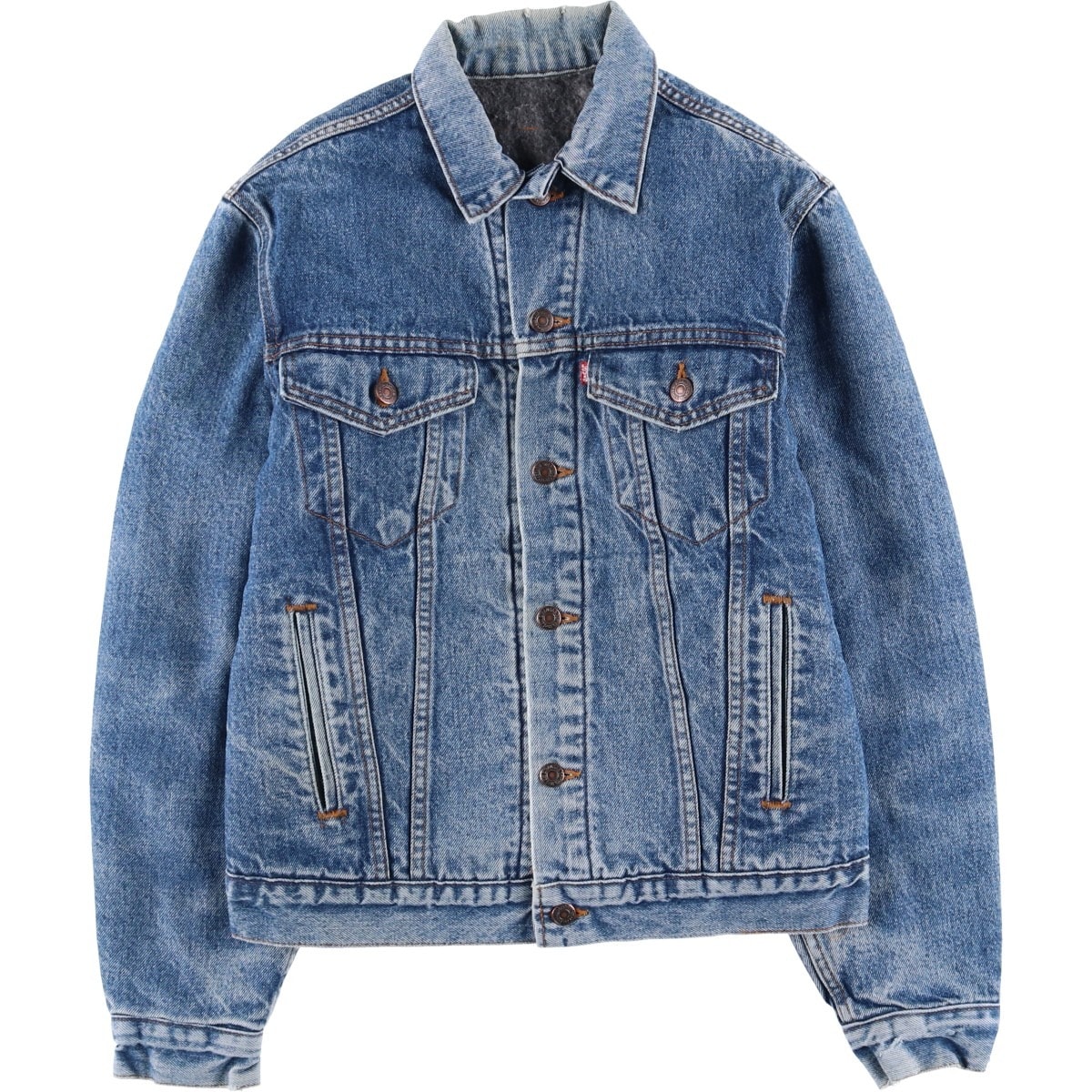 古着 90~00年代 リーバイス Levi's デニムジャケット Gジャン メンズS相当/eaa600461