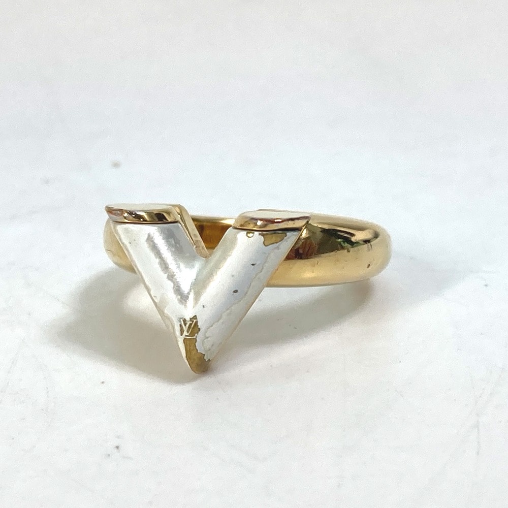 ルイヴィトン LOUIS VUITTON バーグ・エセンシャルVパールフェクション M69596 アクセサリー リング・指輪 GP ゴールド