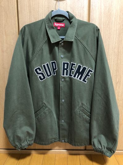 Supreme ARC Denim Coaches Jacket "Olive"
