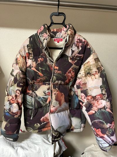 Supreme Lafayette Reflective Down Jacket "Multi"