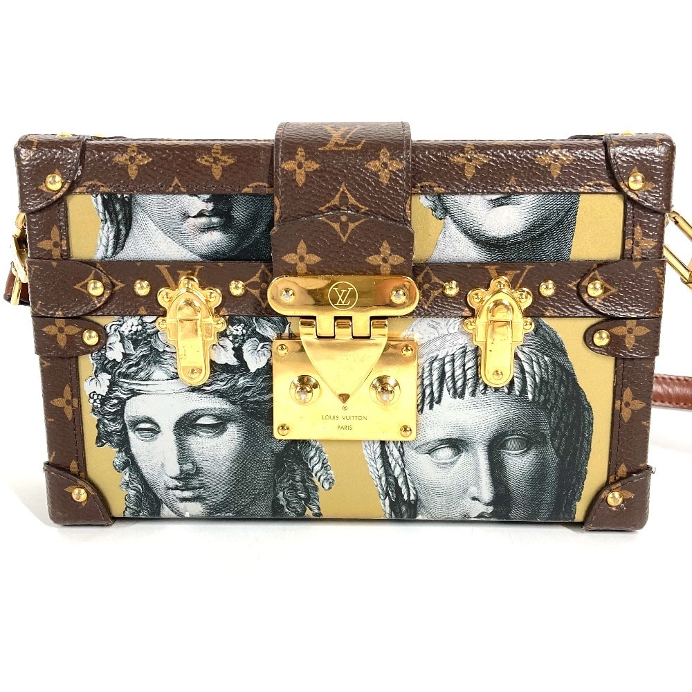 ルイヴィトン LOUIS VUITTON プティットマル プティット マル フォルナセッティ モノグラム カバン 斜め掛け ポシェット ショルダーバッグ レザー ゴールド